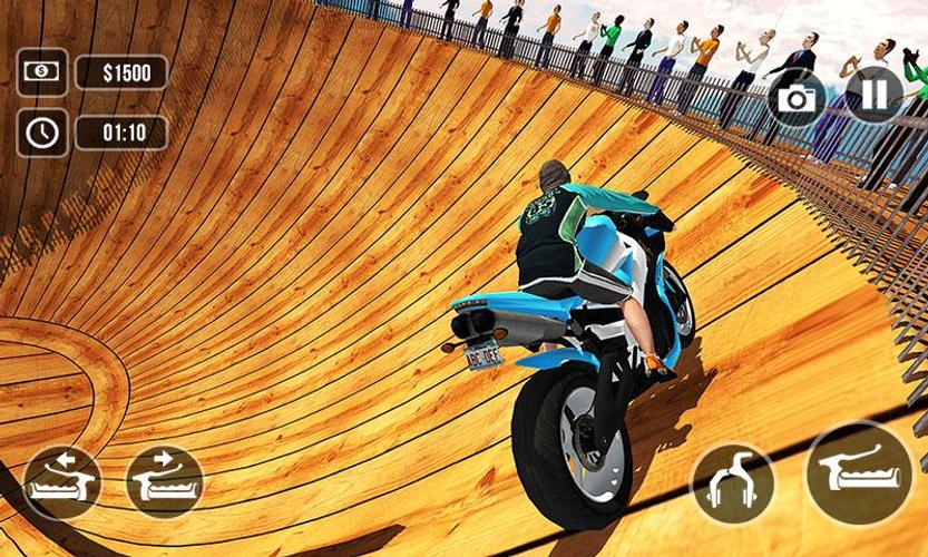 Well of Death Bike Stunts Ride Capture d'écran 1