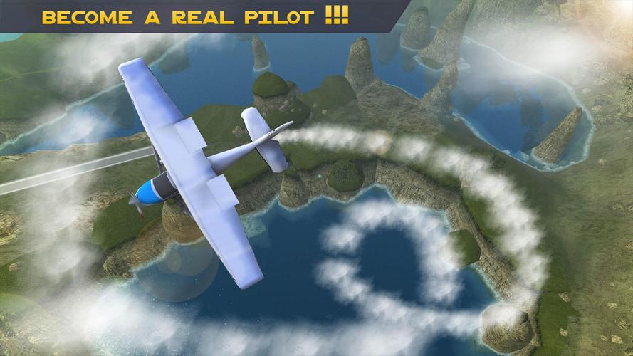 Plane Flight Simulator Games Ekran Görüntüsü 0