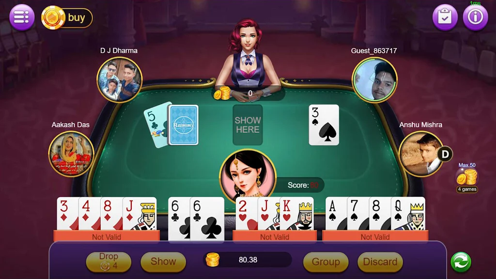 Rummy Moment應用截圖第1張