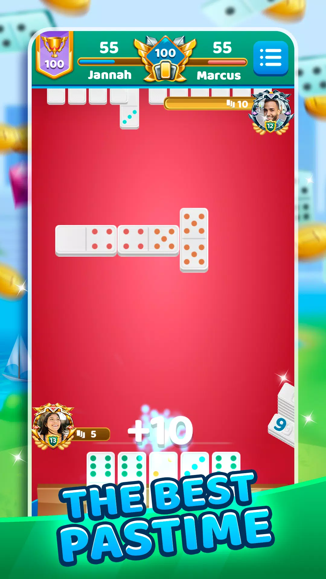 Dominoes Battle Captura de pantalla 1