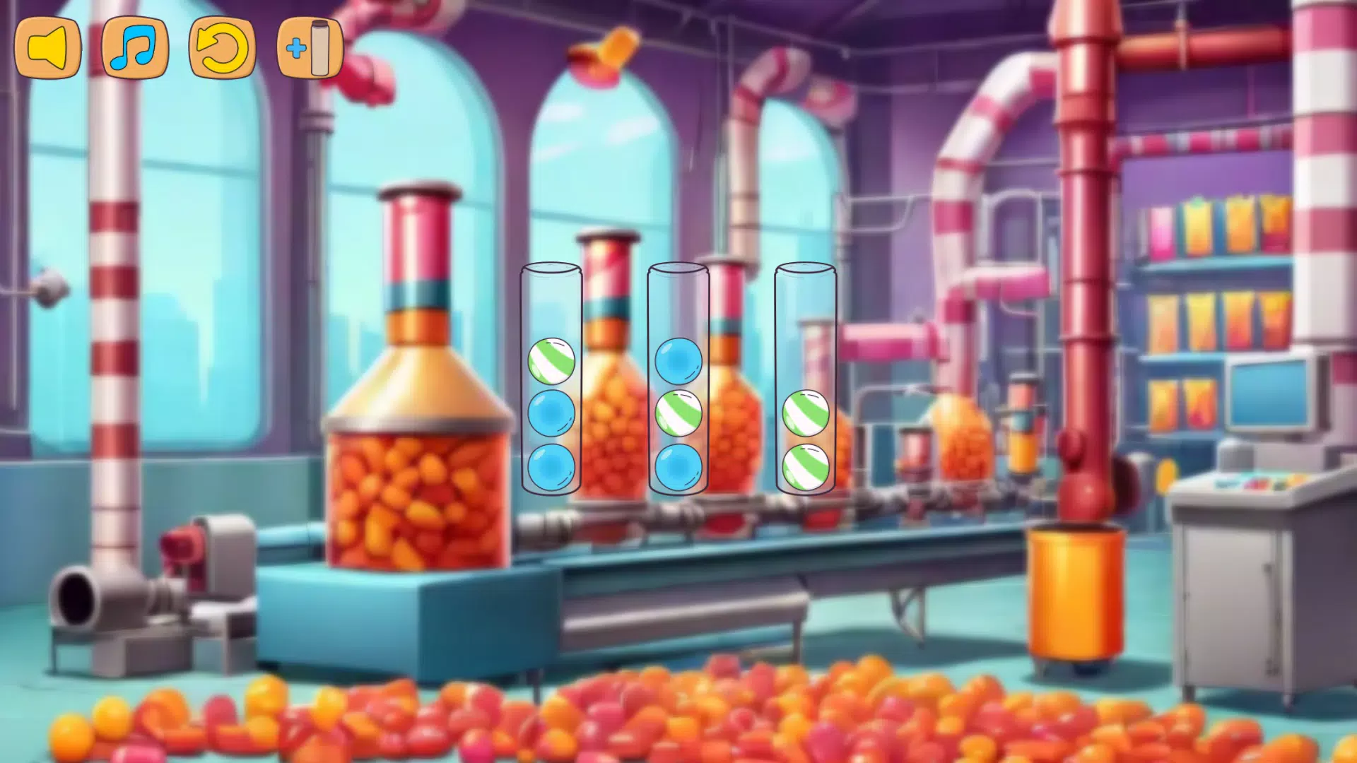 Schermata Sorting: Candy Factory 0