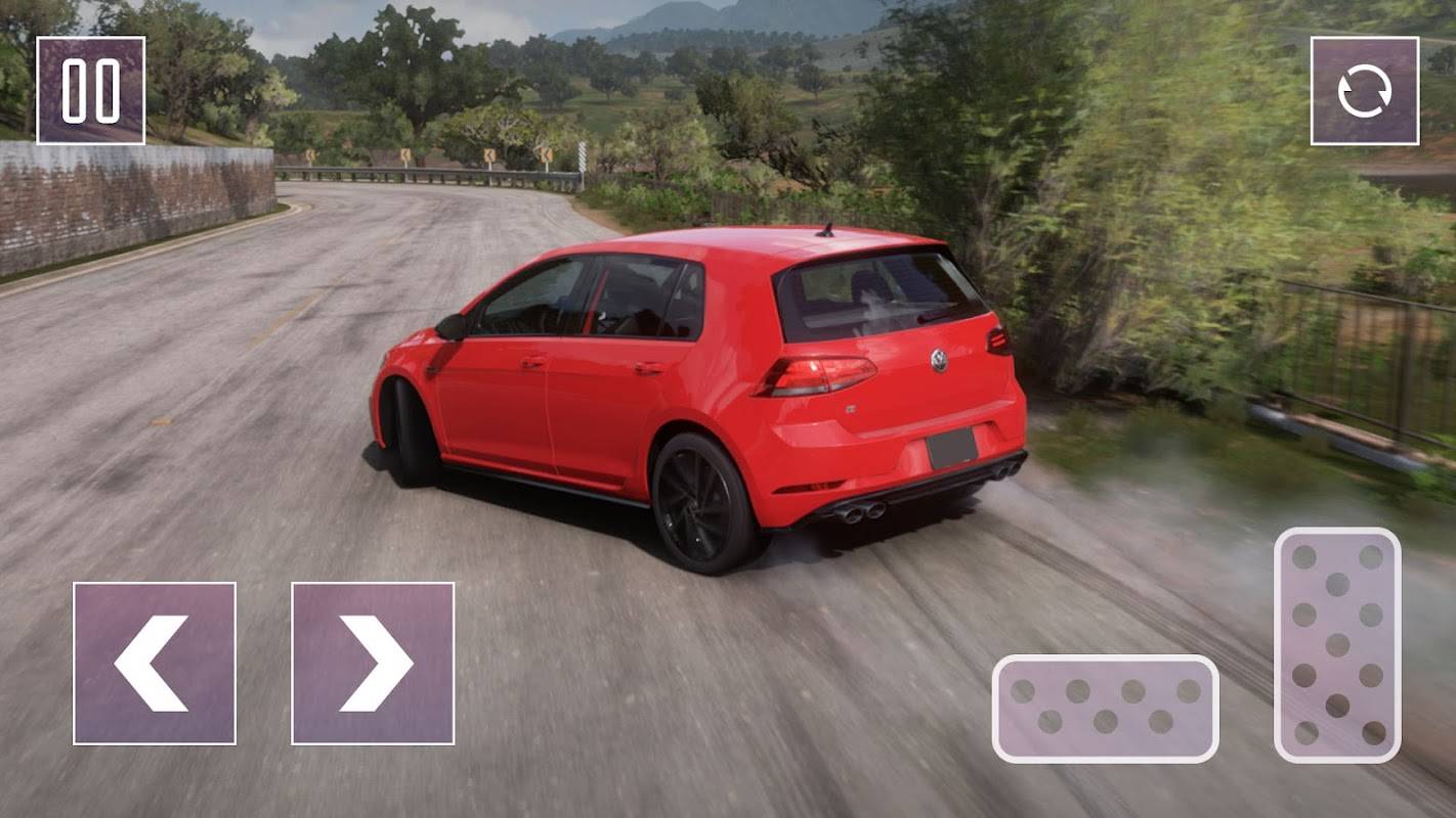 Real Racer Golf GTI Turbo Car Tangkapan skrin 1