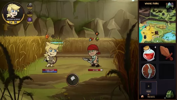 Hero Tale RPG : 영웅 성장과 전투 효율성을 높이십시오