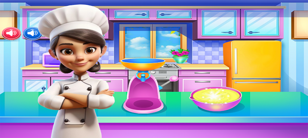 game cooking candy decoration Ekran Görüntüsü 2