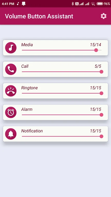 Volume Button Assistant Screenshot 2