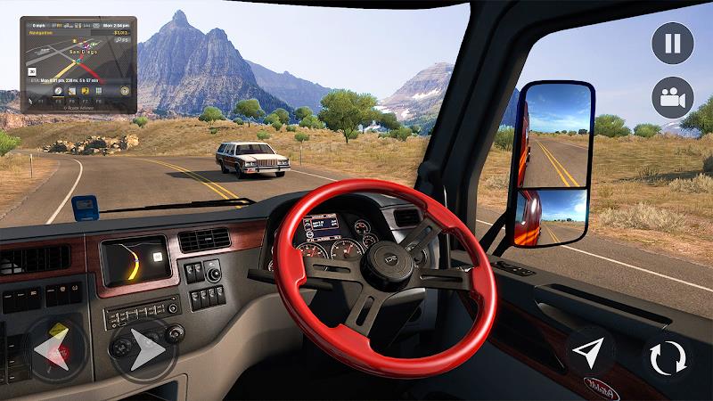 American Truck Driving Games Zrzut ekranu 1