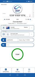 UDP VoiP VPN ภาพหน้าจอ 1