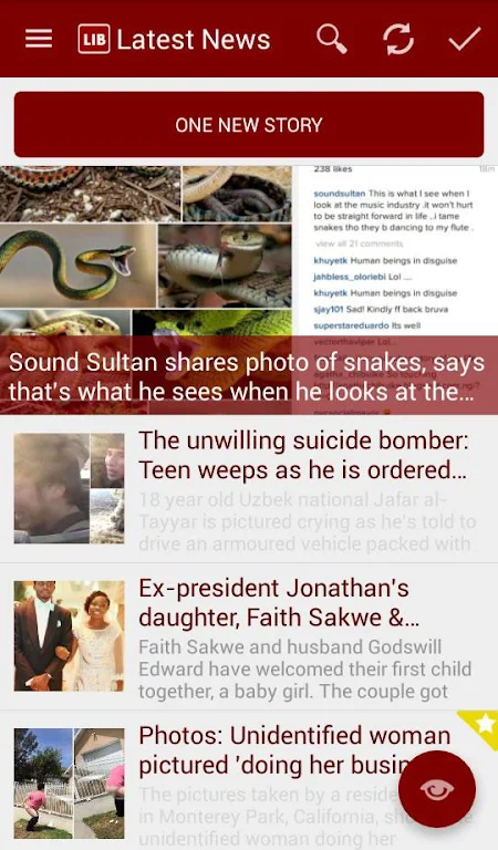 Linda Ikeji Blog Screenshot 0