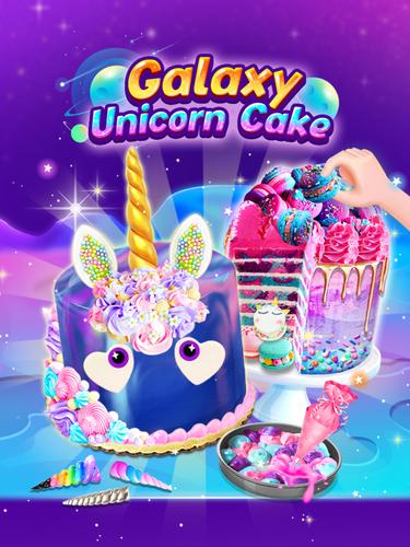 Galaxy Unicorn Cake スクリーンショット 3