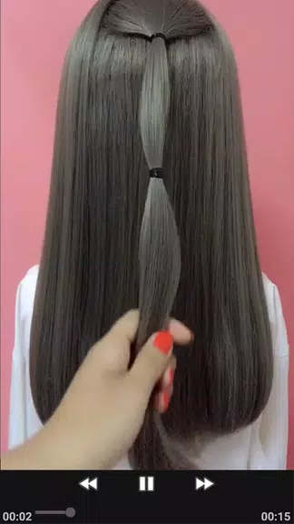 Girls Hairstyles Step By Step Screenshot 3