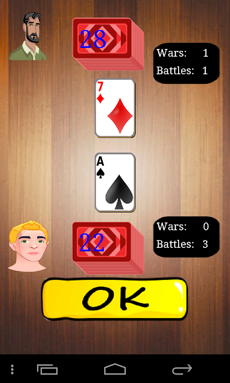 War - Playing Cards Free Screenshot 0