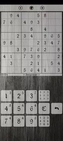 Sudoku - Classic Скриншот 3