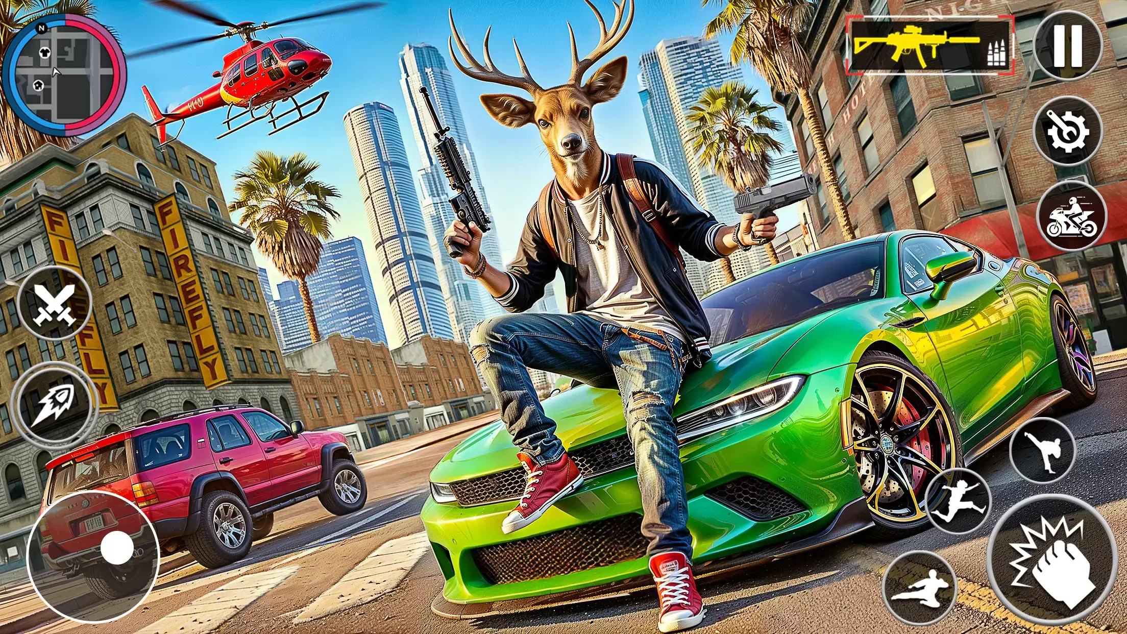 Deer Simulator 3D Open World स्क्रीनशॉट 3