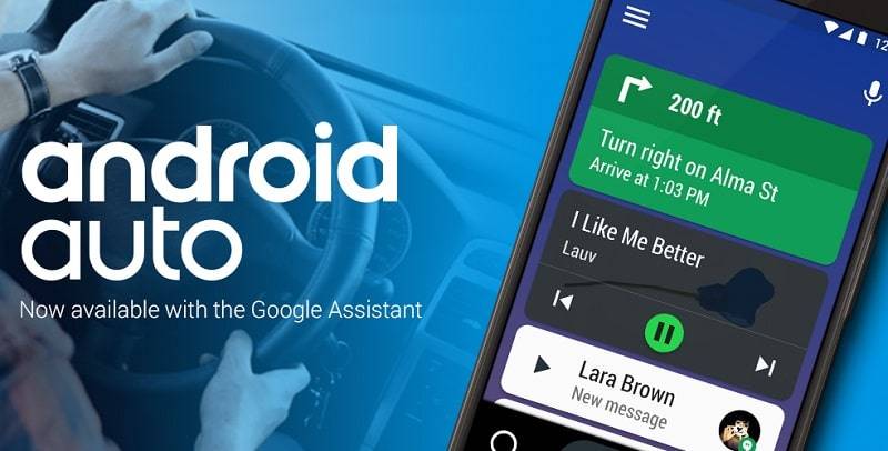 Android Auto – Google Maps, Media & Messaging スクリーンショット 0