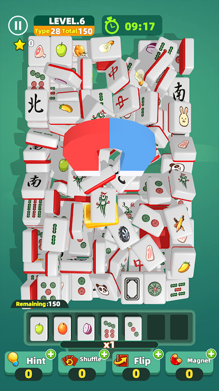 Mahjong Tile 3D Captura de pantalla 1