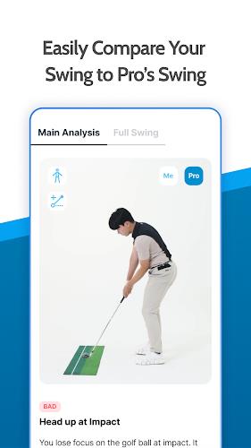 Golf Fix - AI Swing Analyzer Tangkapan skrin 2