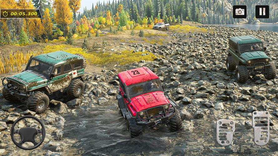 Mud Race Offroad Mudding Games Screenshot 1