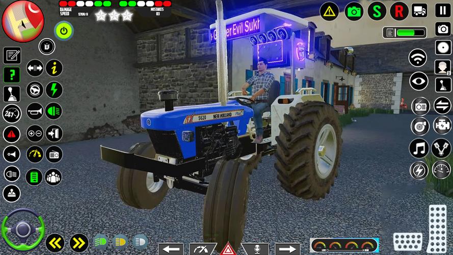 Cargo Tractor Farming Games 3D স্ক্রিনশট 0