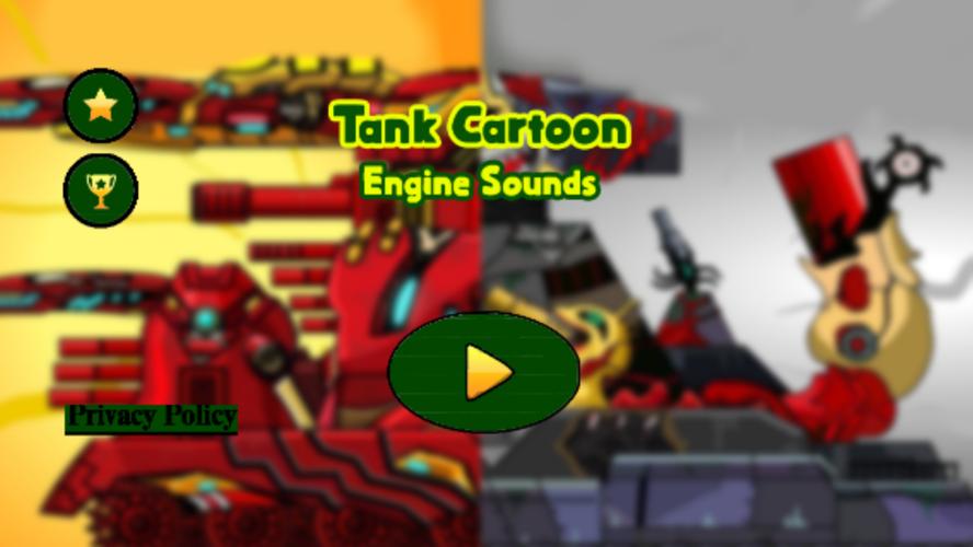 Tank Cartoon : Engine Sounds Скриншот 0
