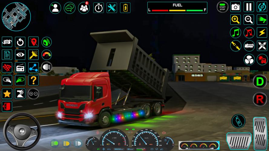 Schermata Car Transport Truck Driver 3D 0