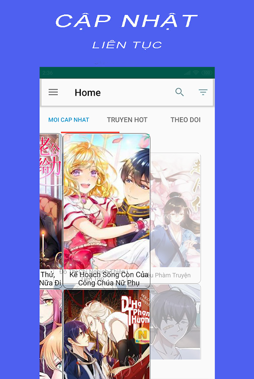 Đọc Truyện Tranh Capture d'écran 1