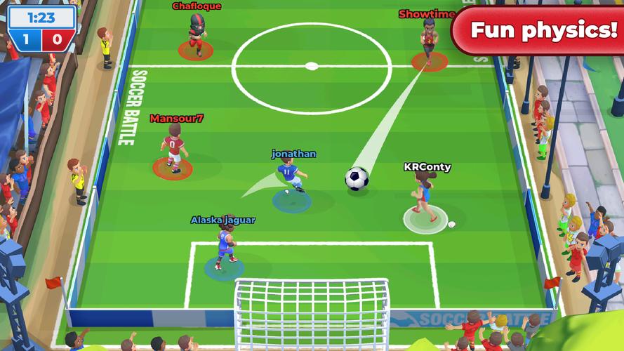 Soccer Battle Ảnh chụp màn hình 1