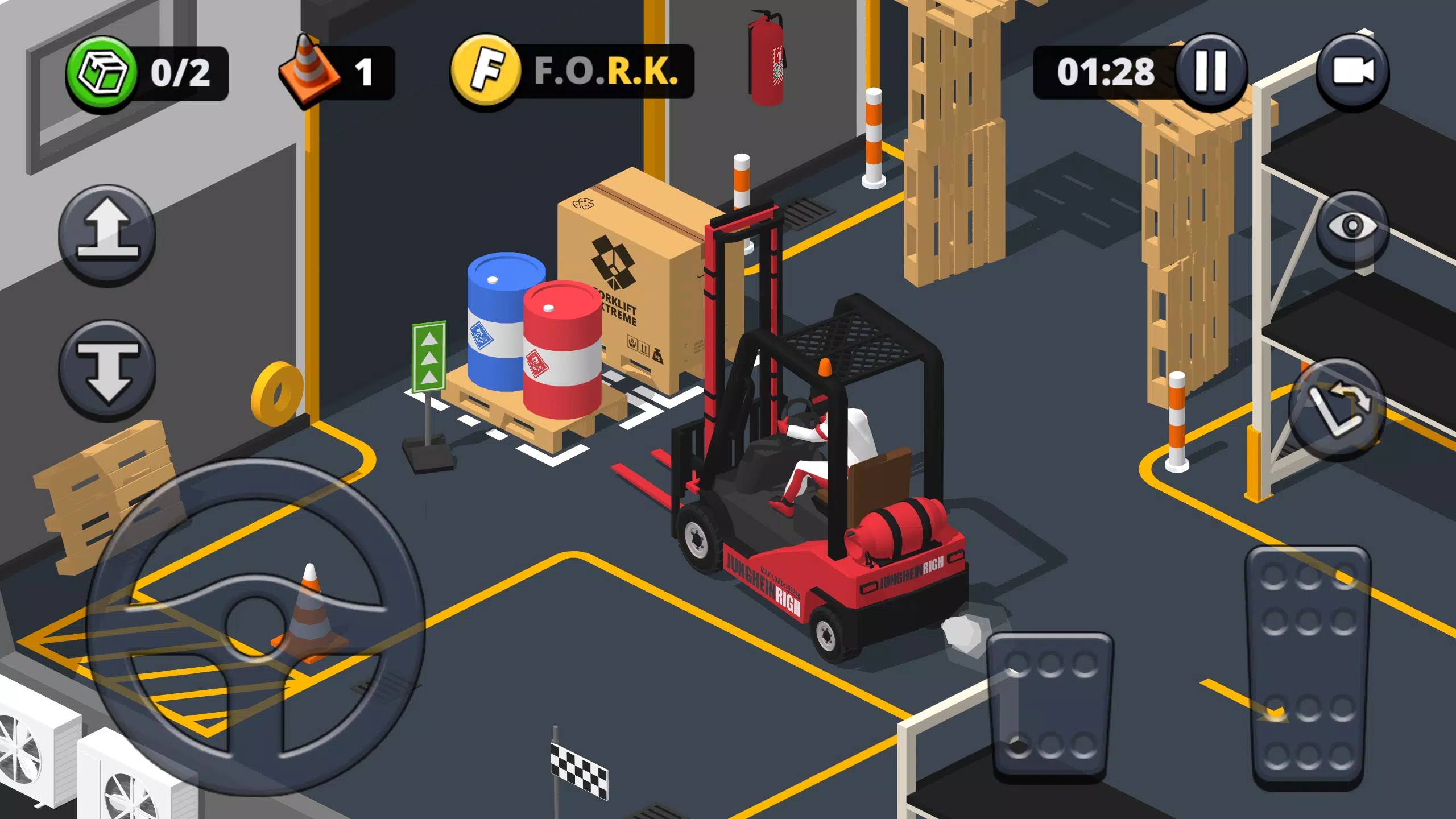 Forklift Extreme Simulator ဖန်သားပြင်ဓာတ်ပုံ 2