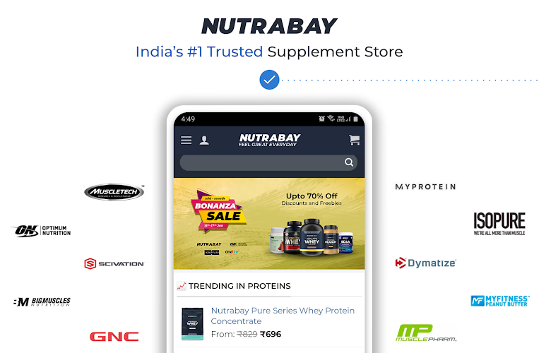 Nutrabay: Supplements Store应用截图第0张