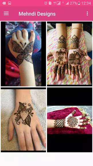 Latest Mehndi Designs 스크린샷 2