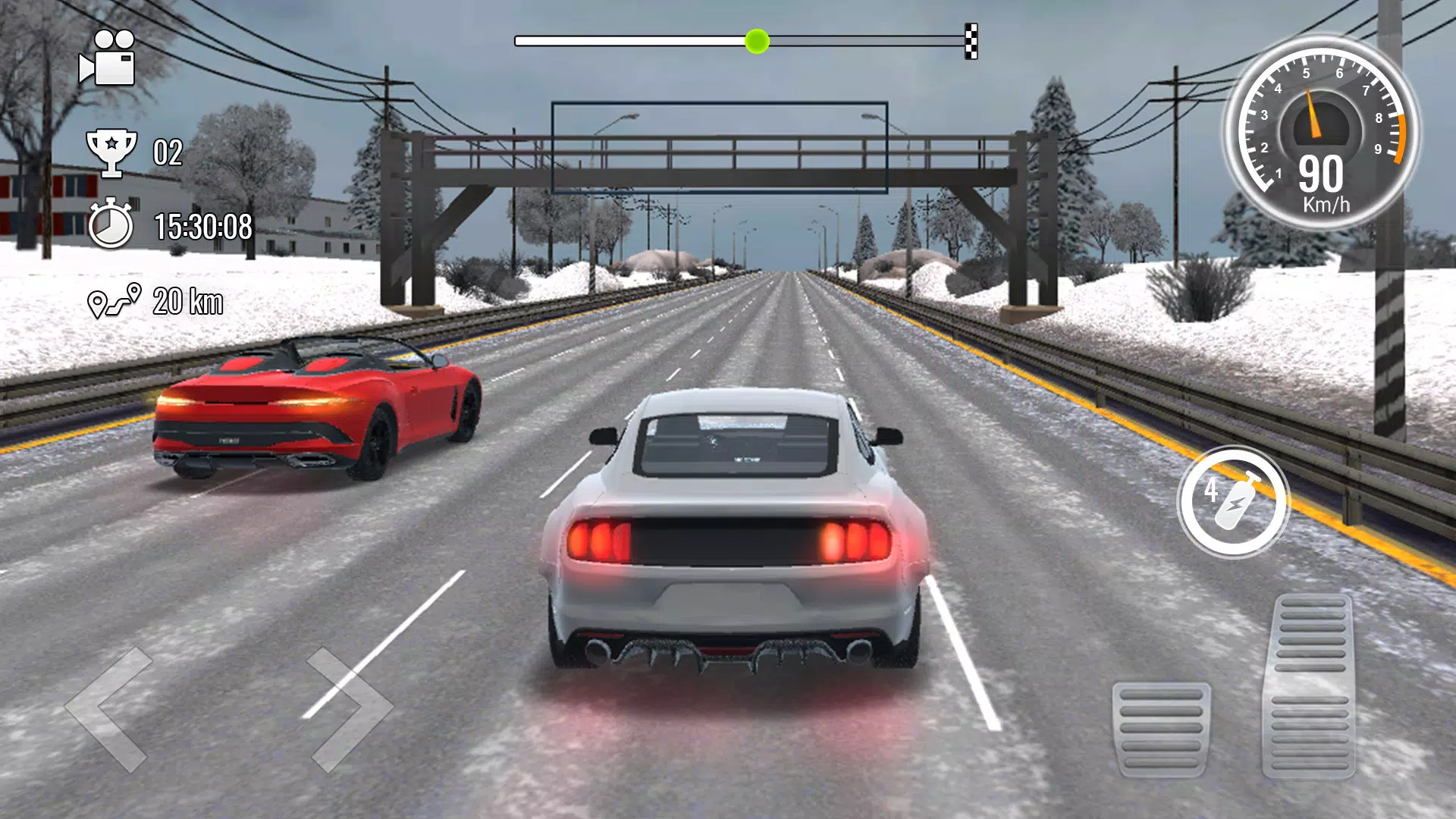 Traffic Car Driving Game স্ক্রিনশট 2