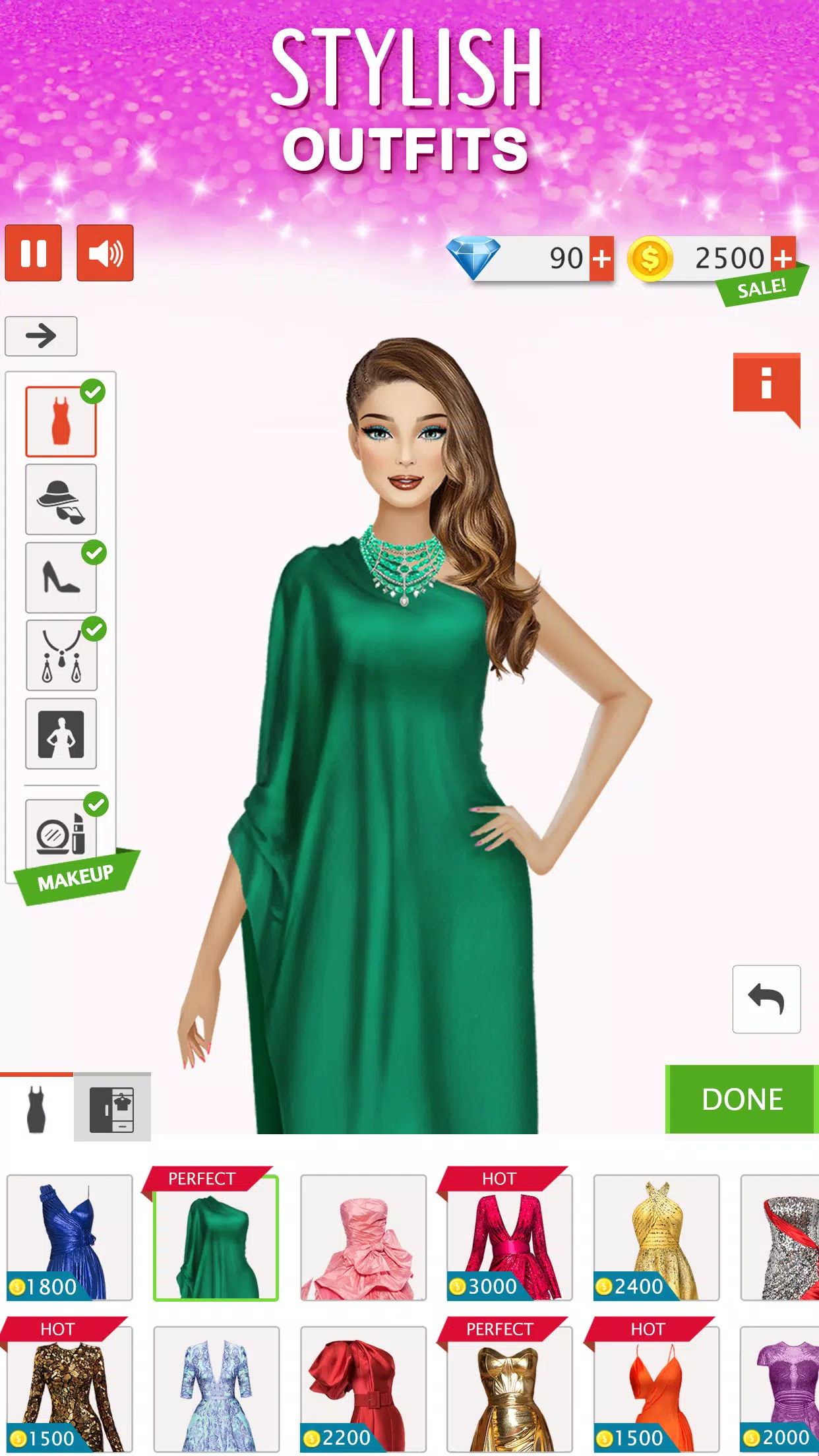 Fashion Stylist: Dress Up Game Tangkapan skrin 1