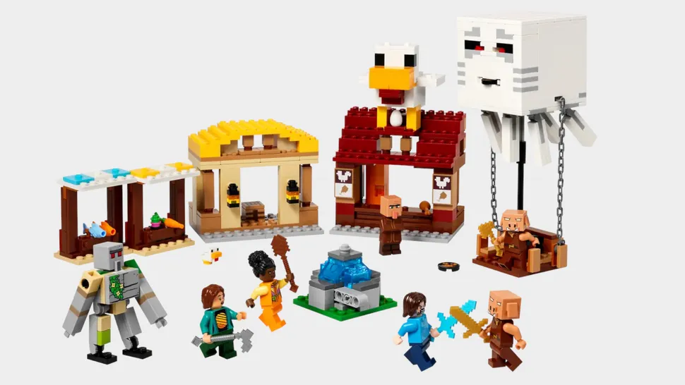 ชุดโจมตีหมู่บ้าน LEGO Ghast Balloon Village