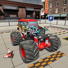 Monster Truck Parking Game 3D