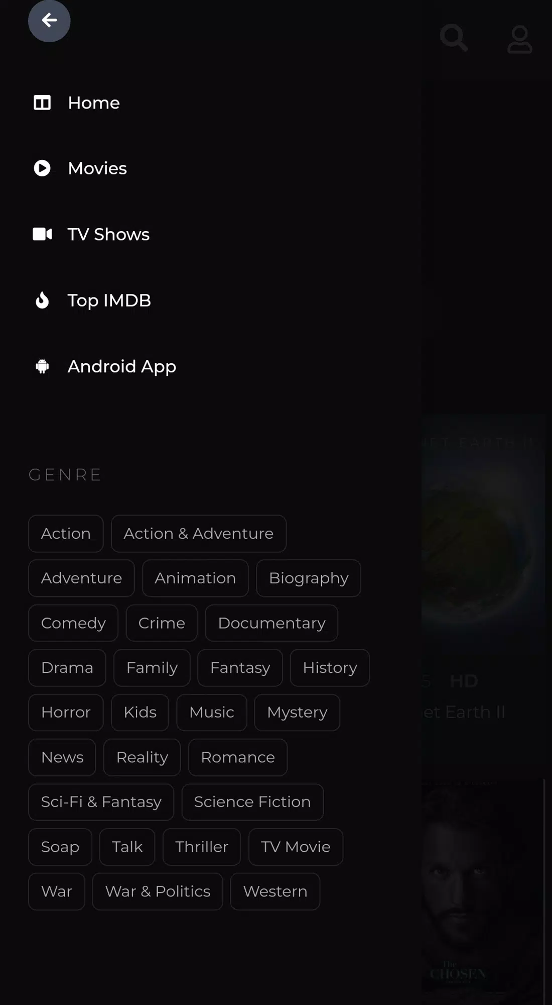 SFlix for Movies and Series Ảnh chụp màn hình 1