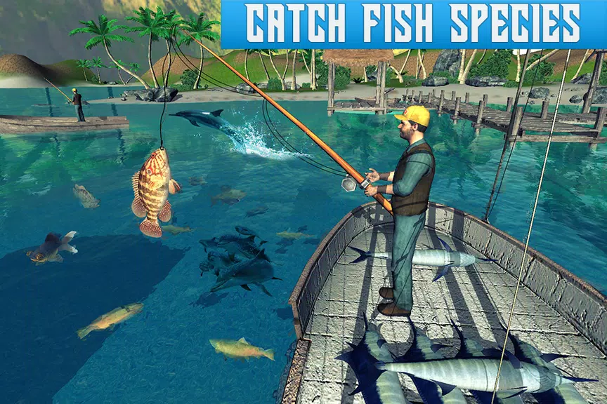 Boat Fishing Simulator Hunting Schermafbeelding 0