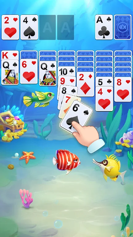 Solitaire Fish: Card Games 스크린샷 1