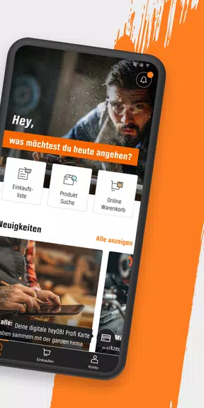 heyOBI Profi: Handwerker-App Zrzut ekranu 1