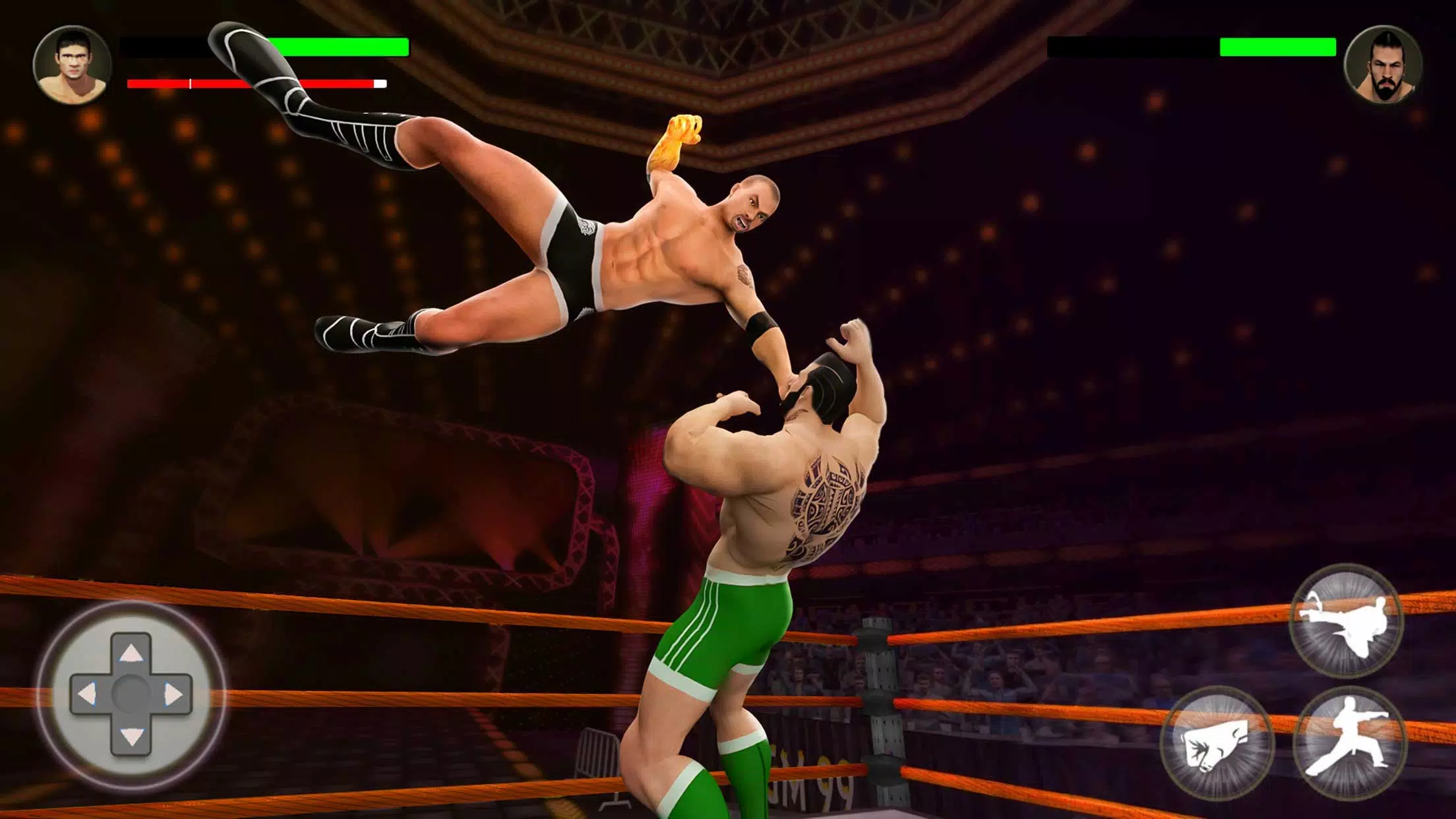 PRO Wrestling Fighting Game Capture d'écran 0