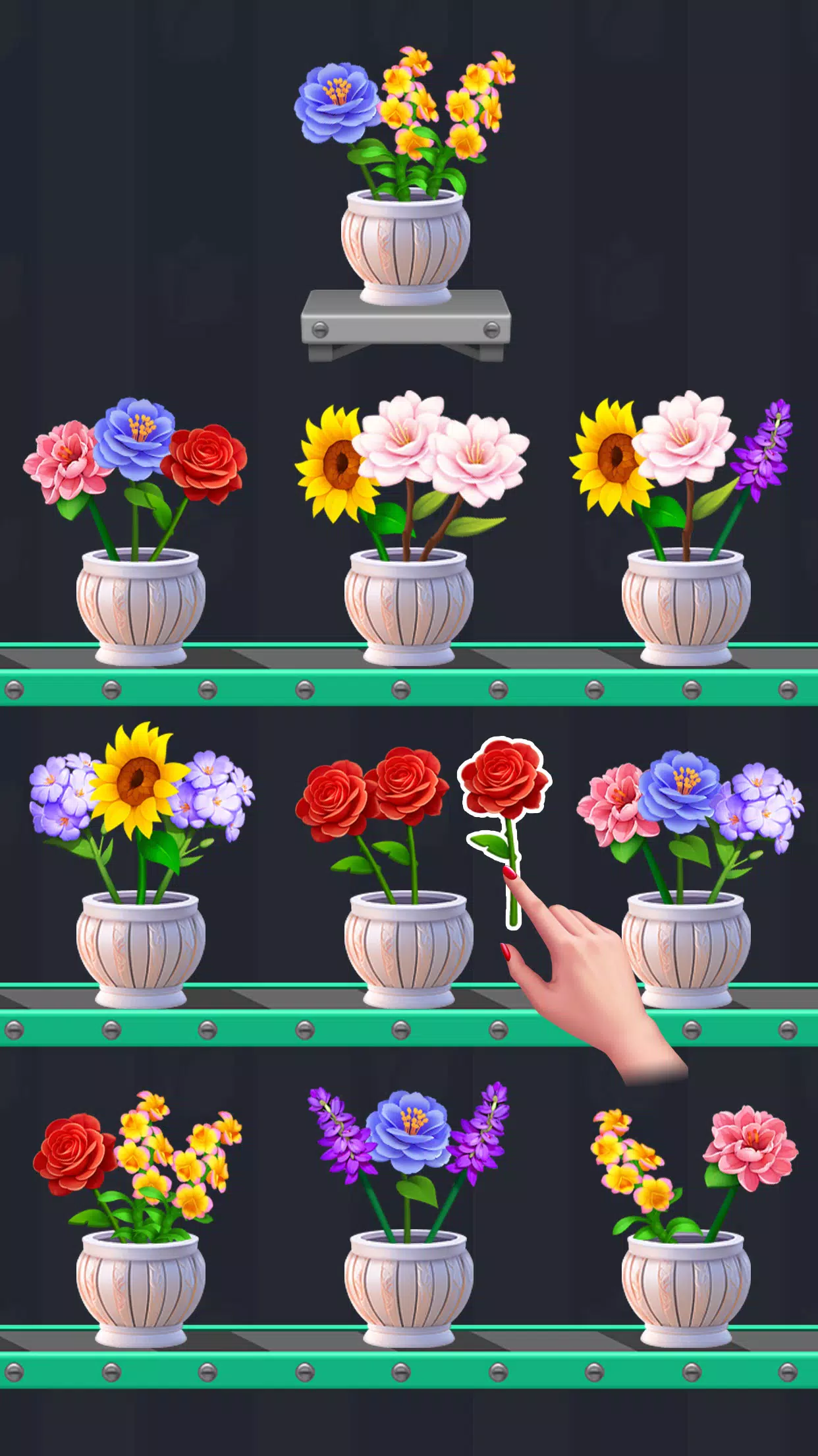 Blossom Sort® - Flower Games स्क्रीनशॉट 1