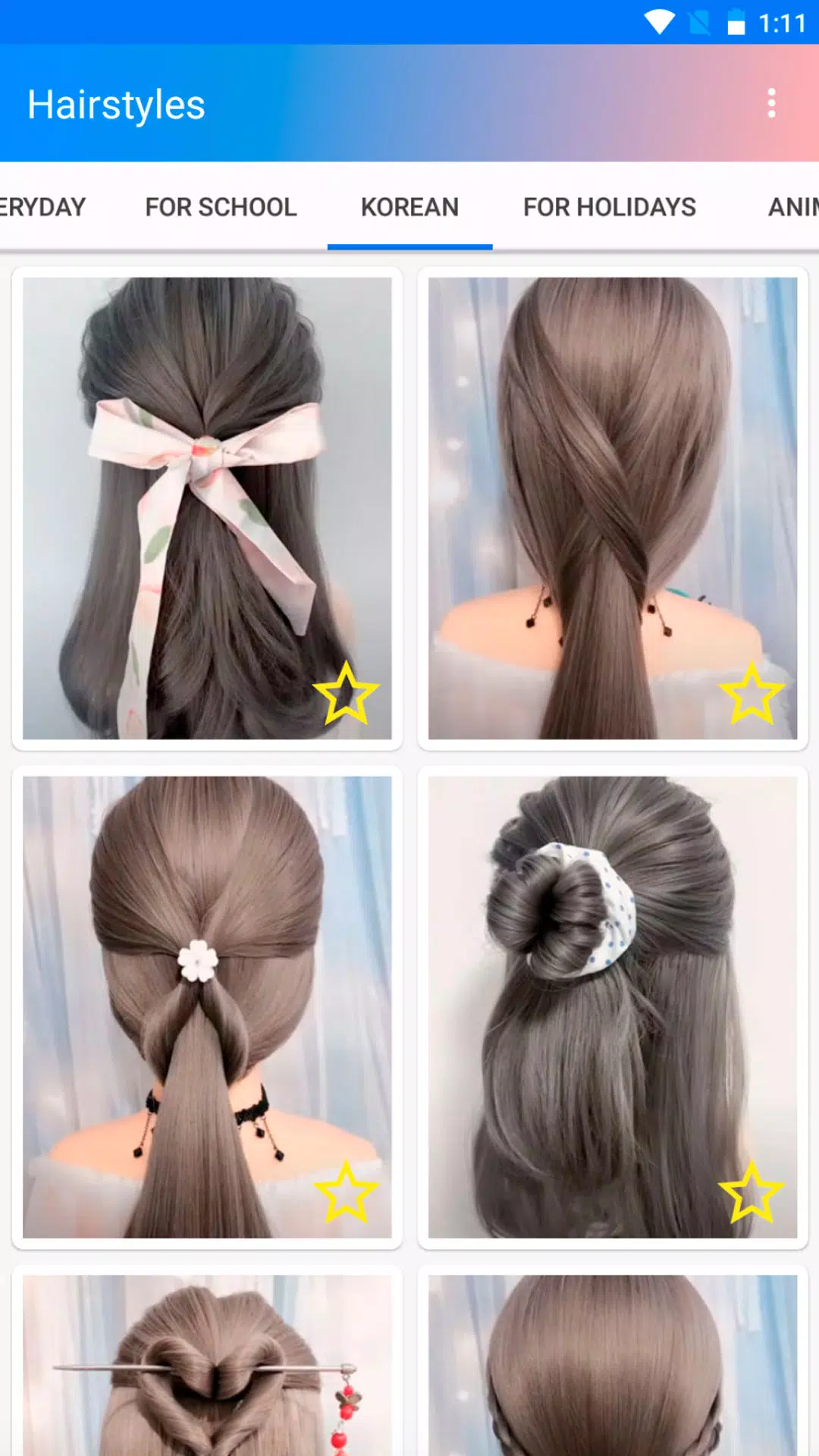 Easy hairstyles step by step Zrzut ekranu 1