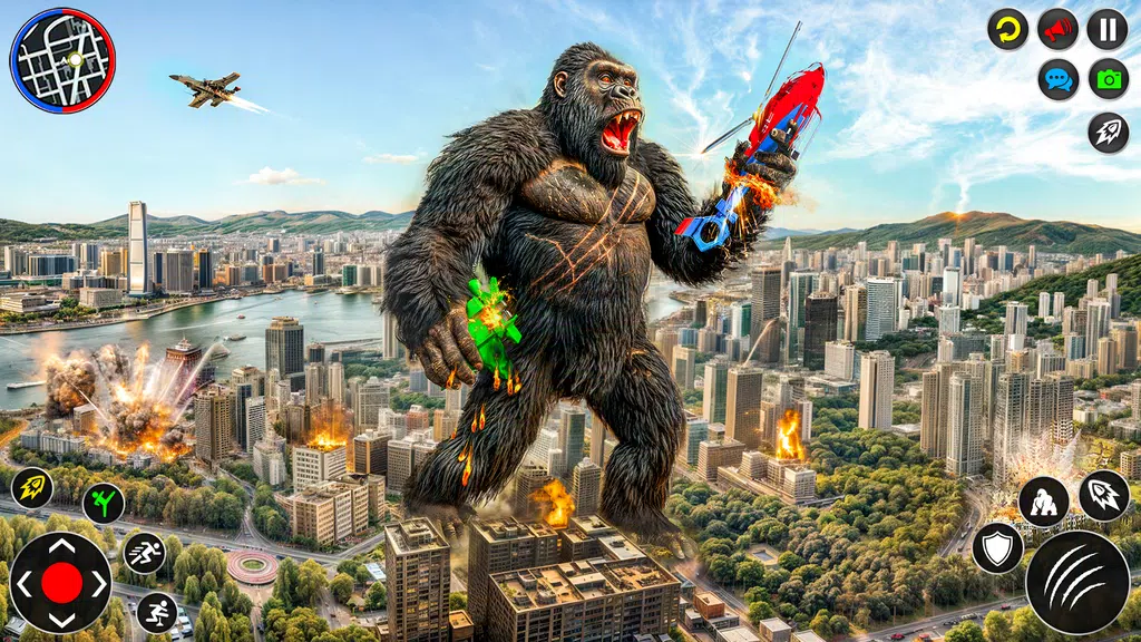 King Kong Gorilla City Attack Ekran Görüntüsü 0