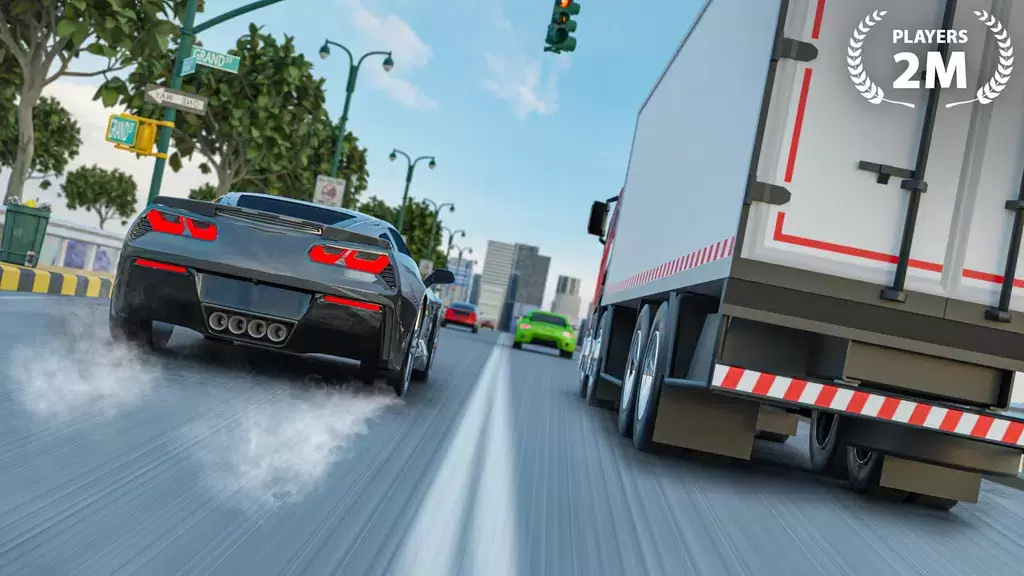 Turbo Traffic Car Racing Game应用截图第0张