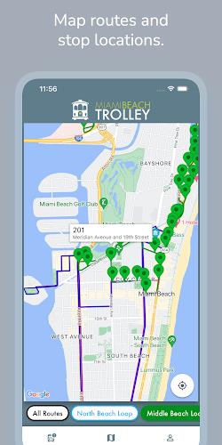 Miami Beach Trolley Tracker Ekran Görüntüsü 3