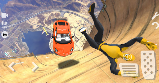 Spider Superhero Car Stunts: Car Driving Simulator Tangkapan skrin 2