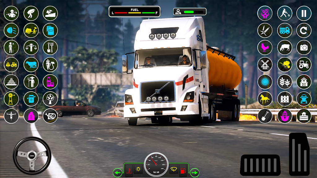 Real Cargo Truck Driving Games Ảnh chụp màn hình 2