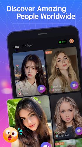 LanChat: Live Video Chat&Calls Capture d'écran 1