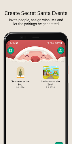 Secret Santa Helper App Zrzut ekranu 2