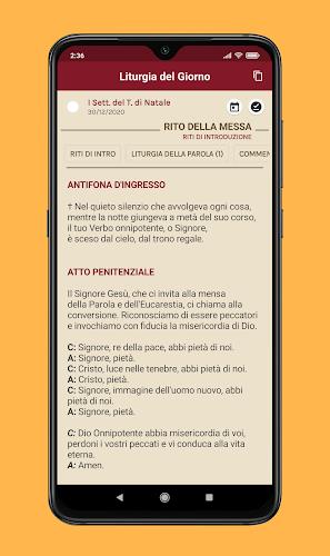Liturgia del Giorno স্ক্রিনশট 2