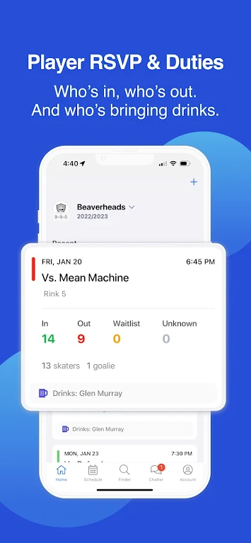 BenchApp - Sports Team Manager ဖန်သားပြင်ဓာတ်ပုံ 2