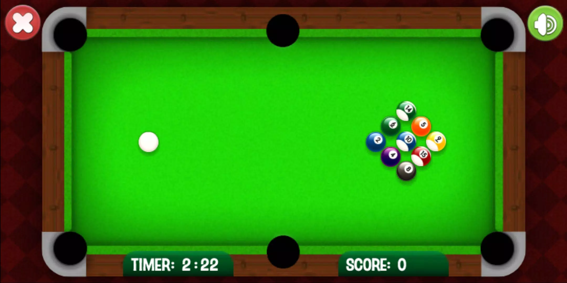 8 Ball Billiards Capture d'écran 2